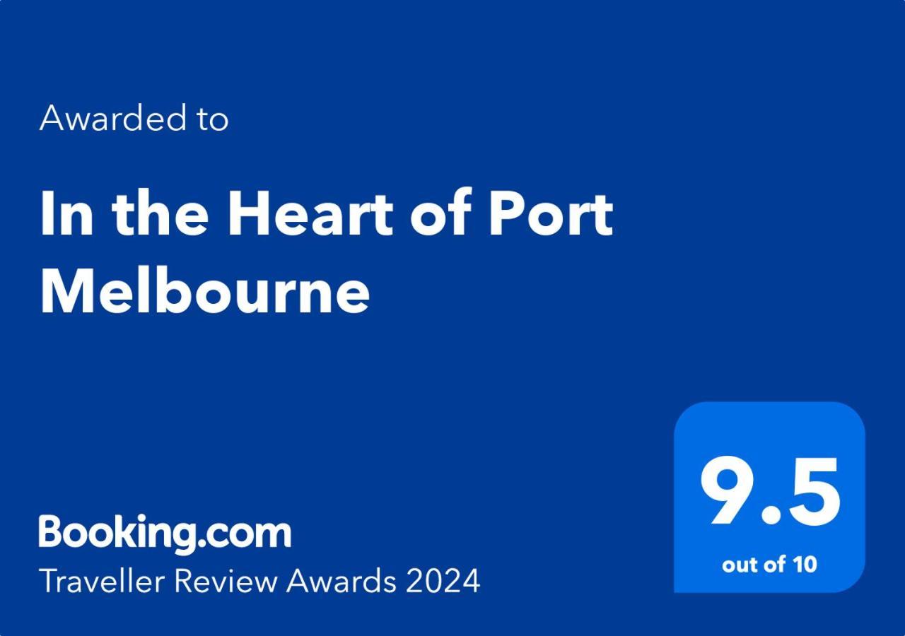 In The Heart Of Port Melbourne Leilighet Eksteriør bilde