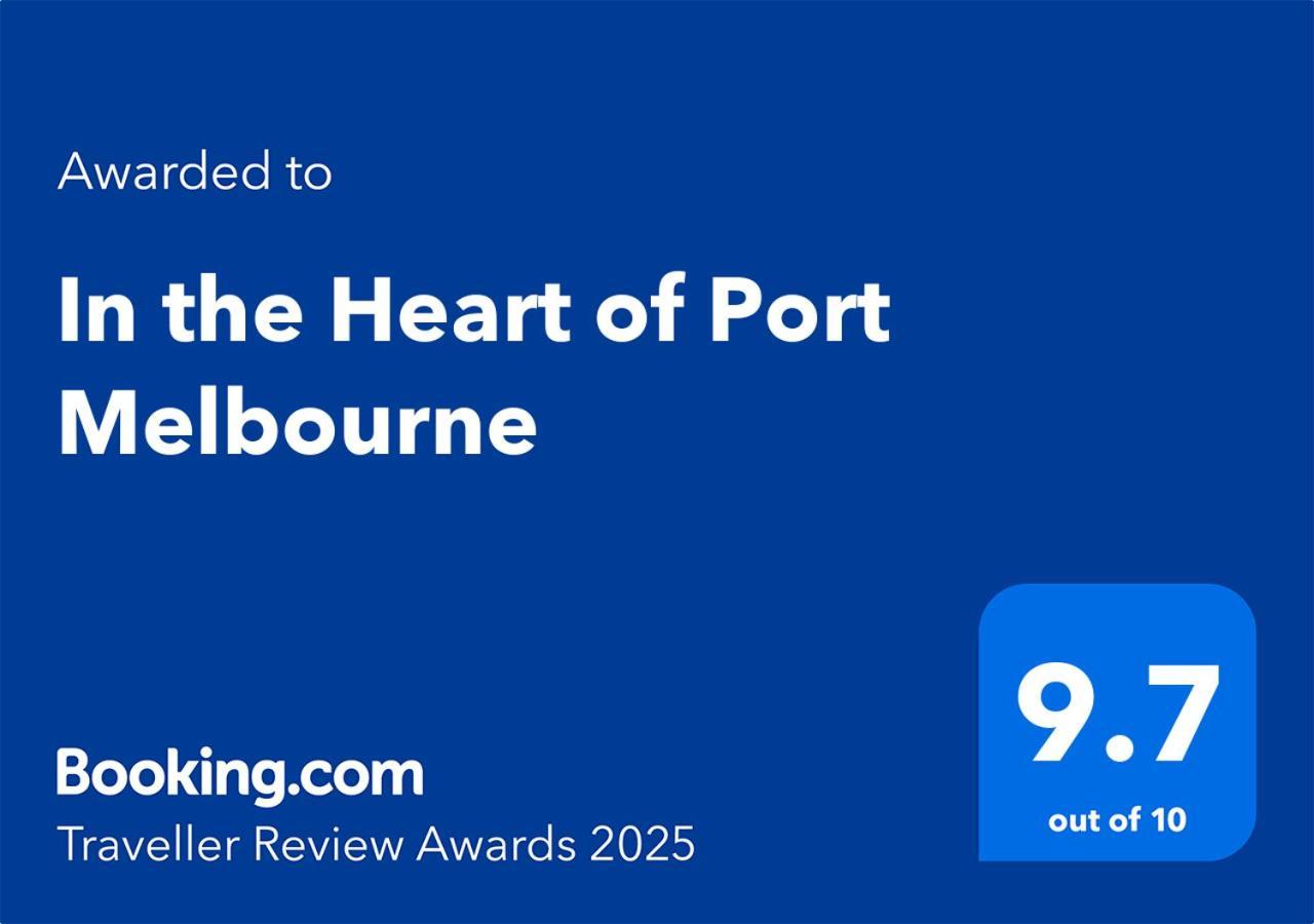 In The Heart Of Port Melbourne Leilighet Eksteriør bilde